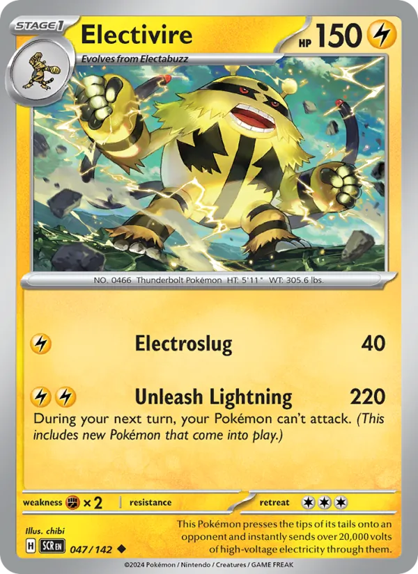 Electivire, Stellar Crown 047/142