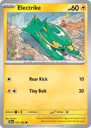 Electrike, Destined Rivals 075/182