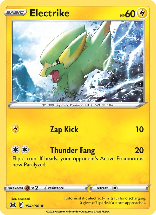 Electrike, Lost Origin 054/196