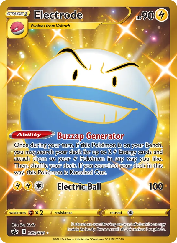 Electrode, Chilling Reign 222/198