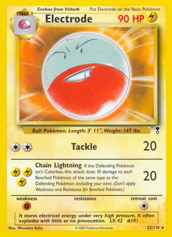 Electrode, Legendary Collection 022/110