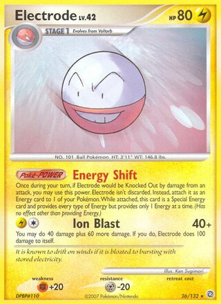 Electrode, WC Deck 2008 (Intimidation) 026/132