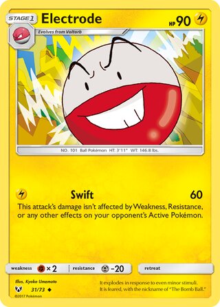 Electrode, Shining Legends 031/073