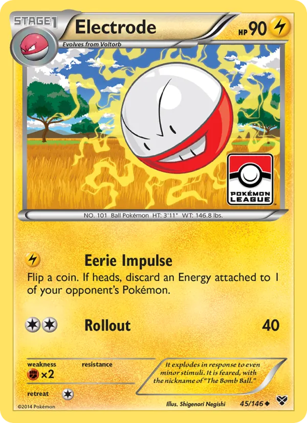 Electrode, XY 045/146
