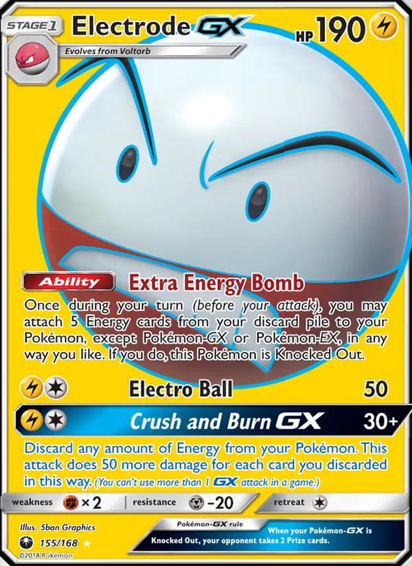 Electrode GX, Celestial Storm 155/168