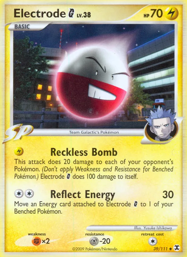 Electrode G, Rising Rivals 039/111