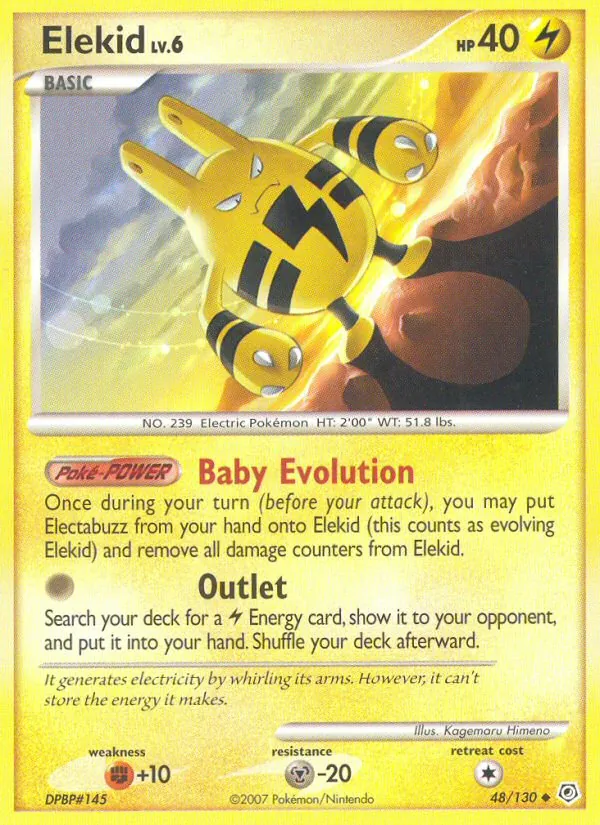 Elekid, Diamond & Pearl 048/130