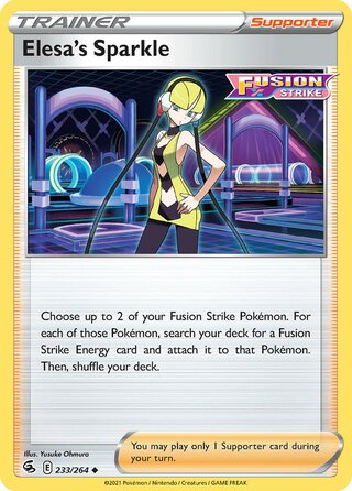 Elesa's Sparkle, WC Deck 2022 (The Shape of Mew) 233/264