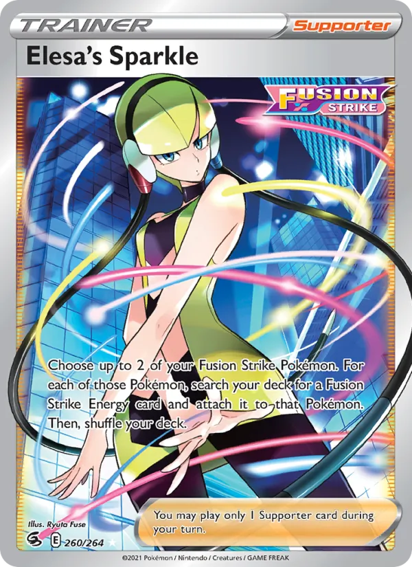 Elesa's Sparkle, Fusion Strike 260/264