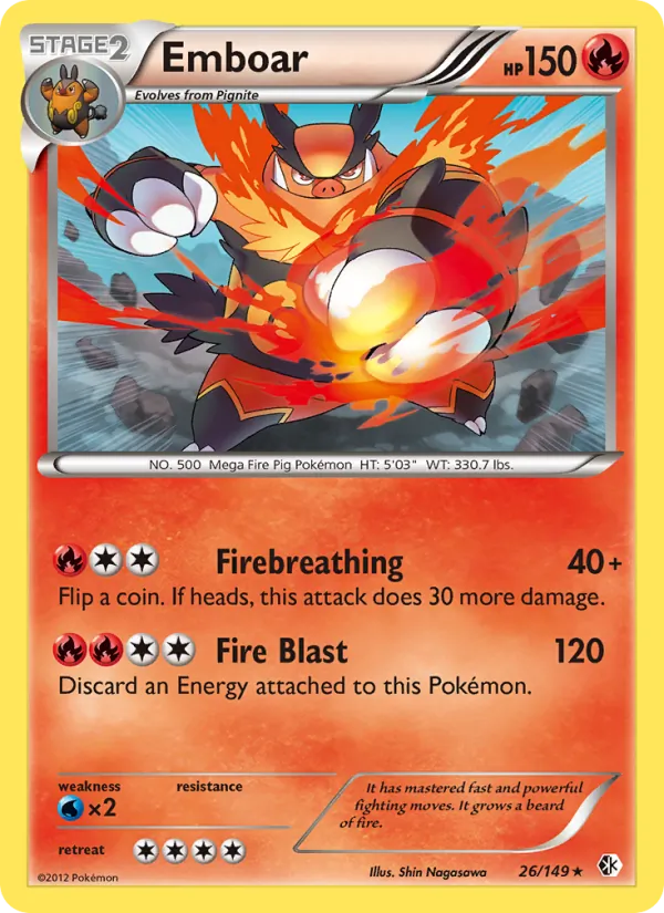 Emboar, Boundaries Crossed 026/149