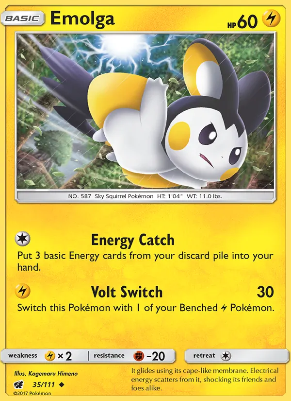 Emolga, Crimson Invasion 035/111
