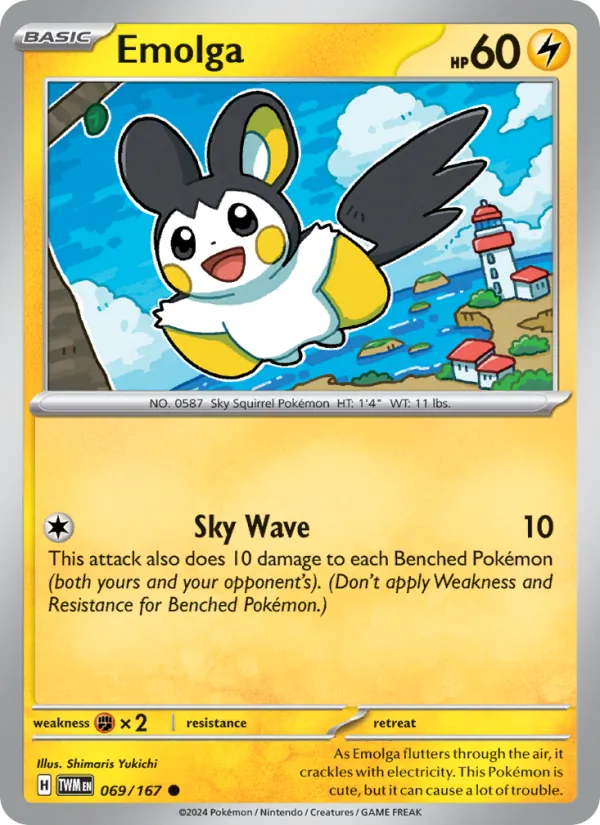 Emolga, Twilight Masquerade 069/167