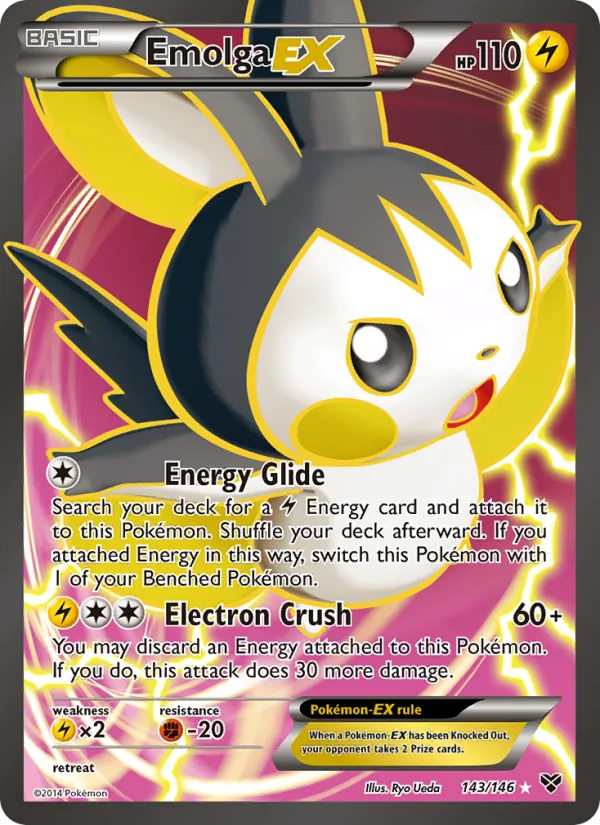 Emolga EX, XY 143/146