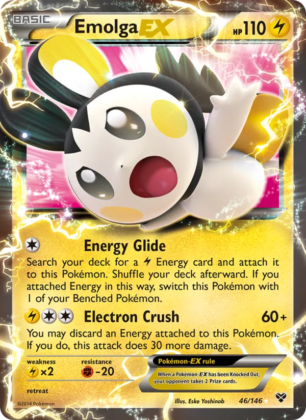 Emolga EX, XY 046/146