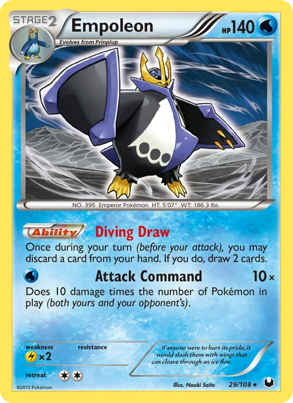 Empoleon, Dark Explorers 029/108