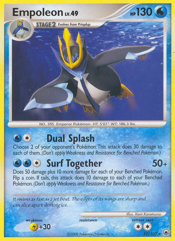 Empoleon, Majestic Dawn 017/100