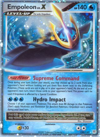 Empoleon LV.X, Diamond & Pearl 120/130