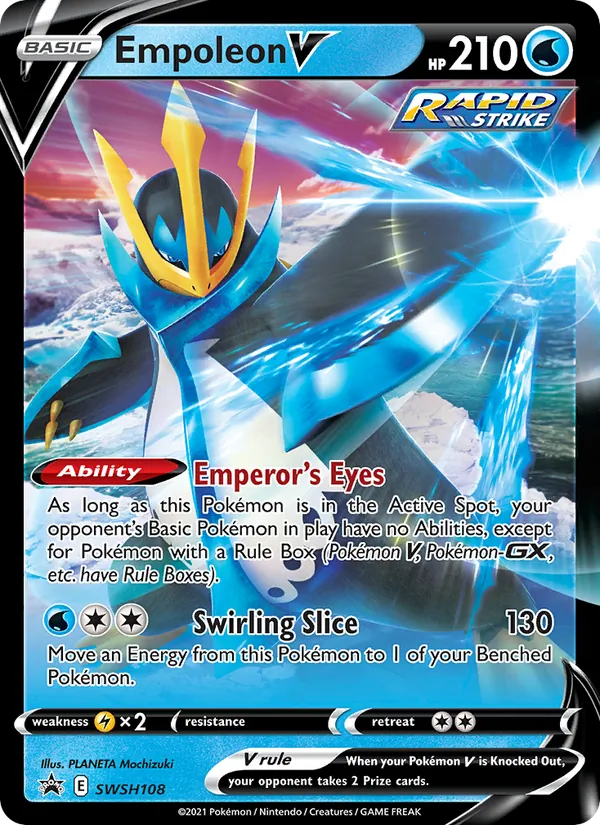 Empoleon V, SWSH Black Star Promos SWSH108/307