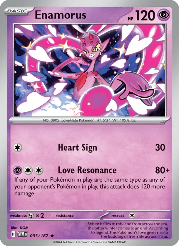 Enamorus, Twilight Masquerade 093/167