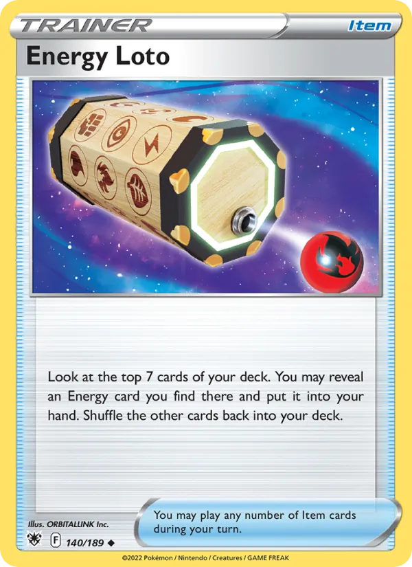 Energy Loto, Astral Radiance 140/189