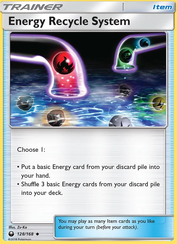 Energy Recycle System, Celestial Storm 128/168
