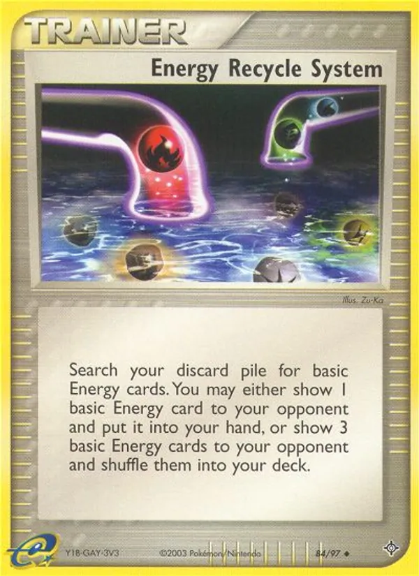 Energy Recycle System, Dragon 084/097