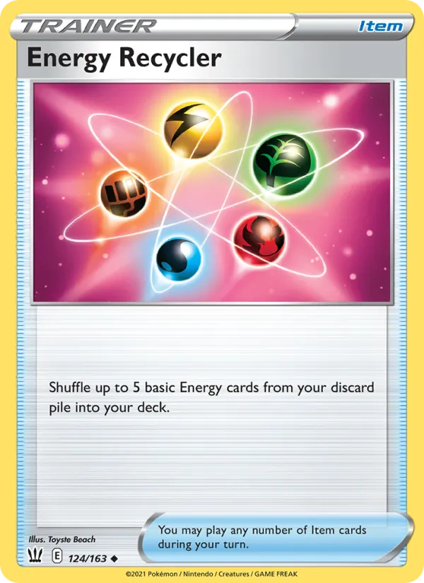 Energy Recycler, Battle Styles 124/163