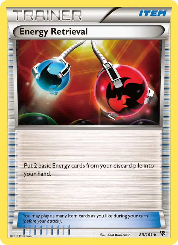 Energy Retrieval, Plasma Blast 080/101