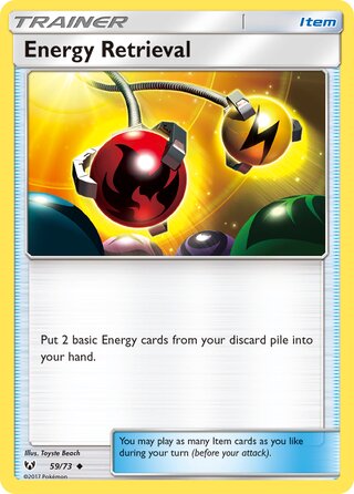 Energy Retrieval, Shining Legends 059/073