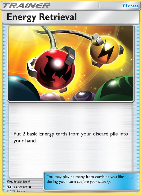 Energy Retrieval, Sun & Moon 116/149
