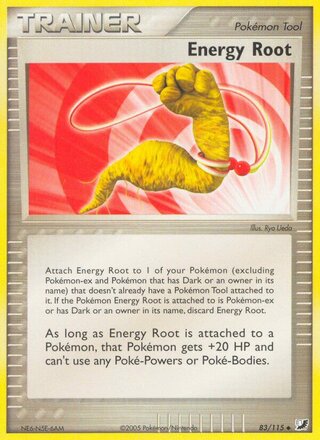 Energy Root, WC Deck 2006 (Suns & Moons) 083/115