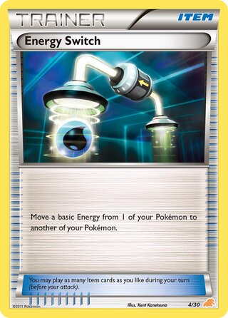 Energy Switch, BW trainer Kit (Excadrill) 004/030