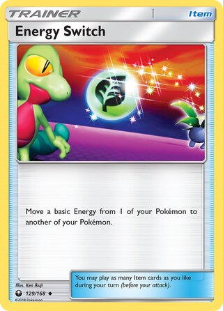 Energy Switch, WC Deck 2019 (Pikarom Judge) 129/168