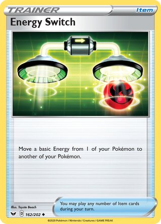 Energy Switch, Play! Pokémon Prize Pack Series One 162/202