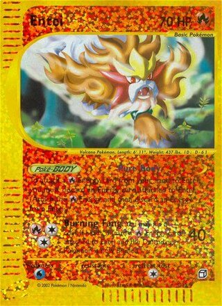 Entei, Box Toppers (e-Card Series) 005/012