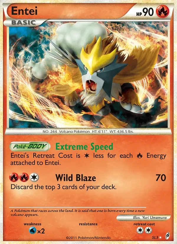 Entei, Call of Legends SL3/95