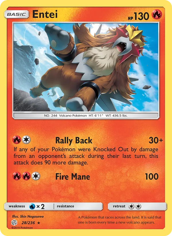 Entei, Cosmic Eclipse 028/236