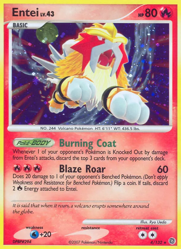Entei, Secret Wonders 004/132
