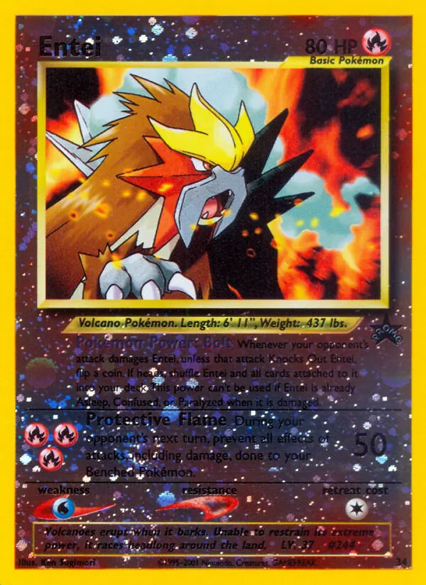 Entei, Wizards of the Coast Promos 034/053