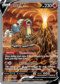 Entei V, Crown Zenith Galarian Gallery GG36/70