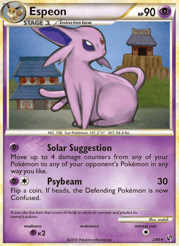 Espeon, Undaunted 002/090