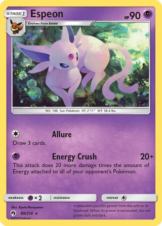 Espeon, Battle Academy 2020 (Mewtwo) 089/214