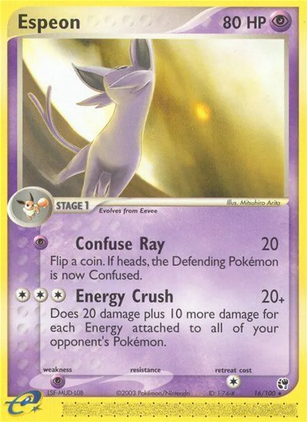 Espeon, Sandstorm 016/100
