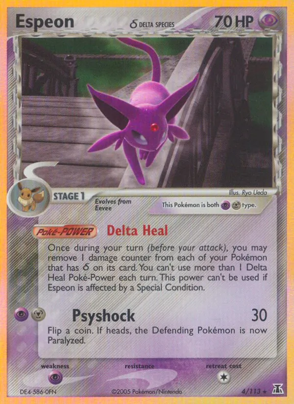 Espeon δ, Delta Species 004/113