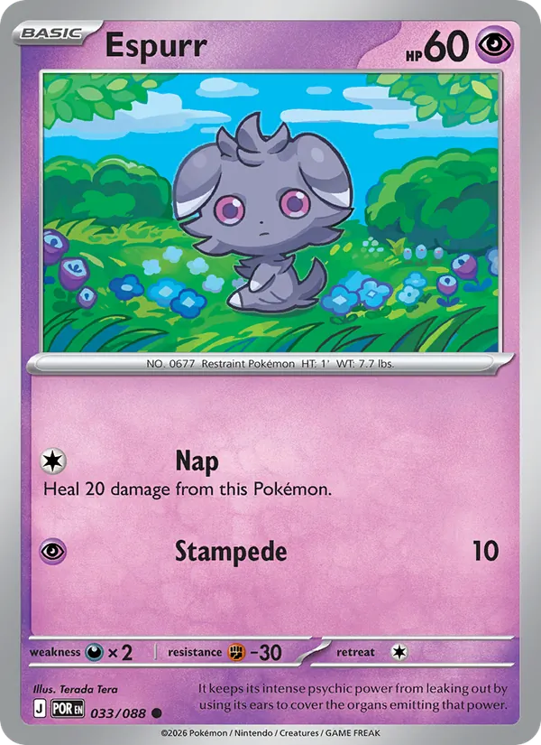 Espurr, Perfect Order 033/088