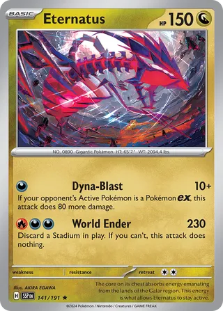 Eternatus, Surging Sparks 141/191