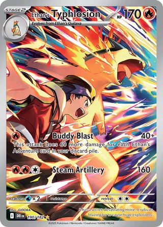 Ethan's Typhlosion, Destined Rivals 190/182