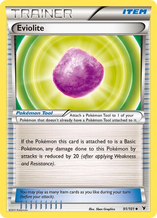 Eviolite, WC Deck 2012 (Terraki-Mewtwo) 091/101
