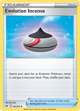 Evolution Incense, WC Deck 2022 (Ice Rider Palkia) 163/202