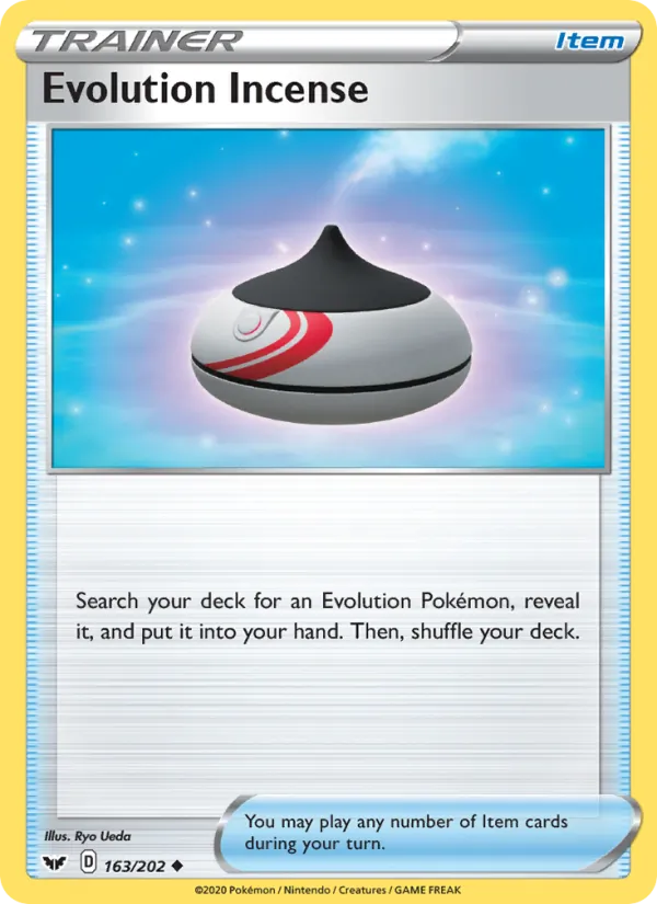 Evolution Incense, Sword & Shield 163/202